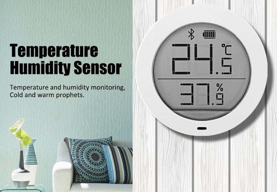 Датчик температуры и влажности Xiaomi Mijia Bluetooth Hygrothermograph
