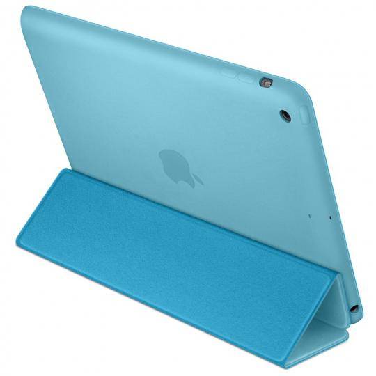 Кожаный чехол Smart Case (голубой) для iPad Air