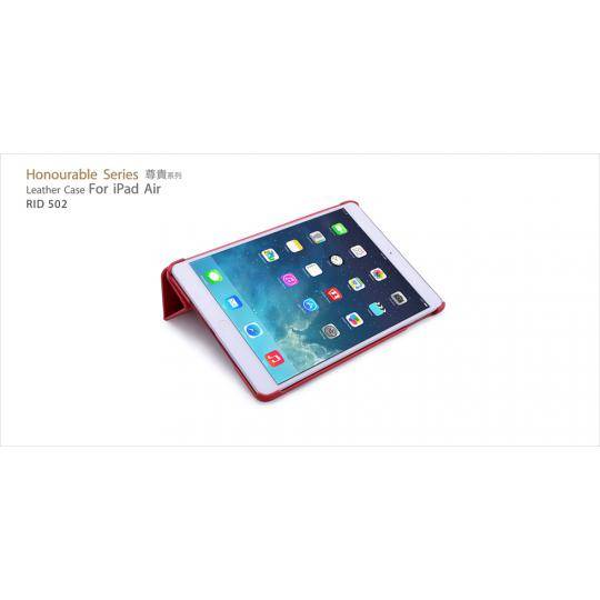 Кожаный чехол iCarer Honourable (красный) для iPad Air