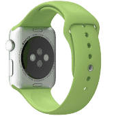 Ремешок силиконовый Special Case для Apple Watch 4 / 3 / 2 / 1 (38мм) Мятный S/M/L