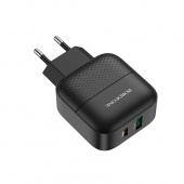 Быстрое зарядное устройство 18W / 3A с выходами USB-A и USB-C