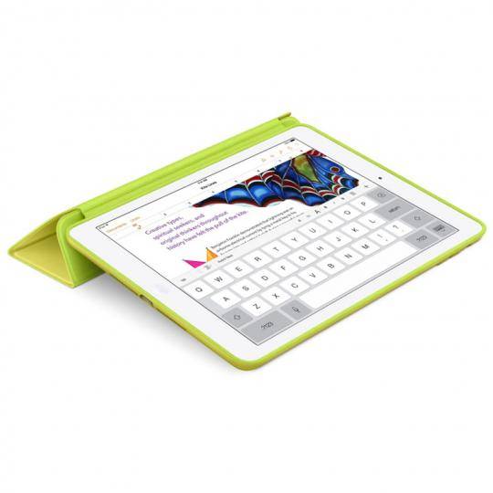 Кожаный чехол Smart Case (желтый) для iPad Air