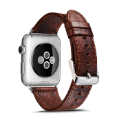 Ремешок кожаный iCarer Genuine Leather для Apple Watch 2 / 1 (38mm) Светло-Коричневый