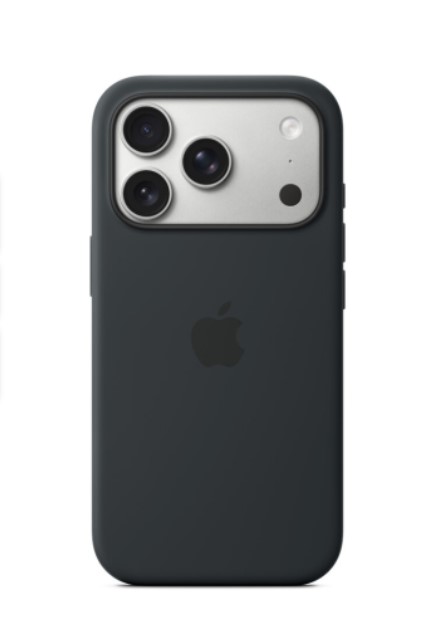 Чехол для iPhone 17 Pro Silicone Case Black, чёрный