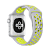 Ремешок спортивный Dot Style для Apple Watch (38mm) Серо-Желтый